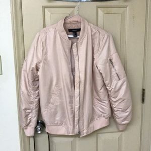 Pink bomber jacket